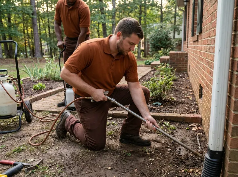 Termite Treatment and Soil Barrier in Tappahannock, VA